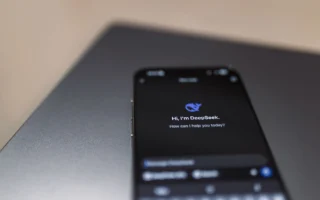 Akıllı telefonda yapay zekâ sohbet asistanı ekranı