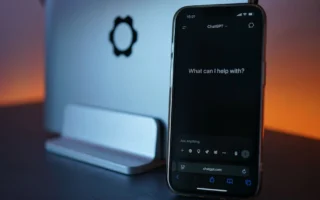 Yapay zekâ sohbet aracı ekranı